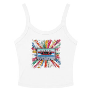 SBJ Mix Tape Women’s micro-rib tank top